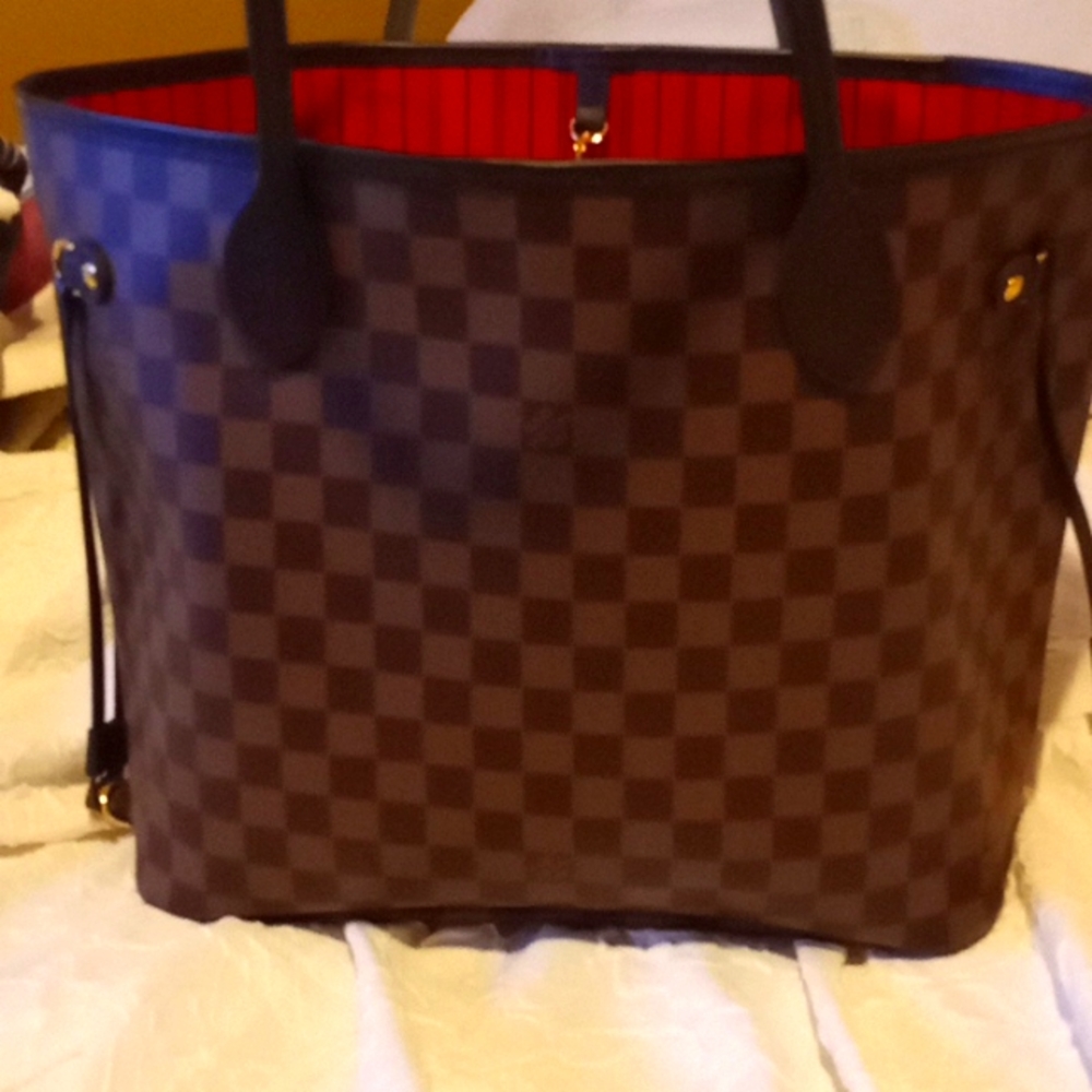 Authentic Louis Vuitton almost full tote bag